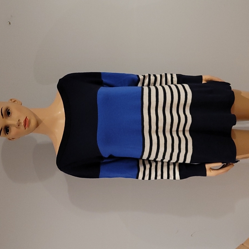 Kate Spade Color Block Striped Sweater - Picture 2 of 8